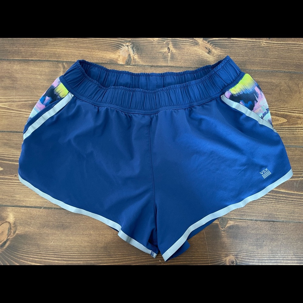 Victoria Secret VSX sport Blue running shorts size XS